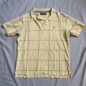 Yellow Nautical Polo Tee